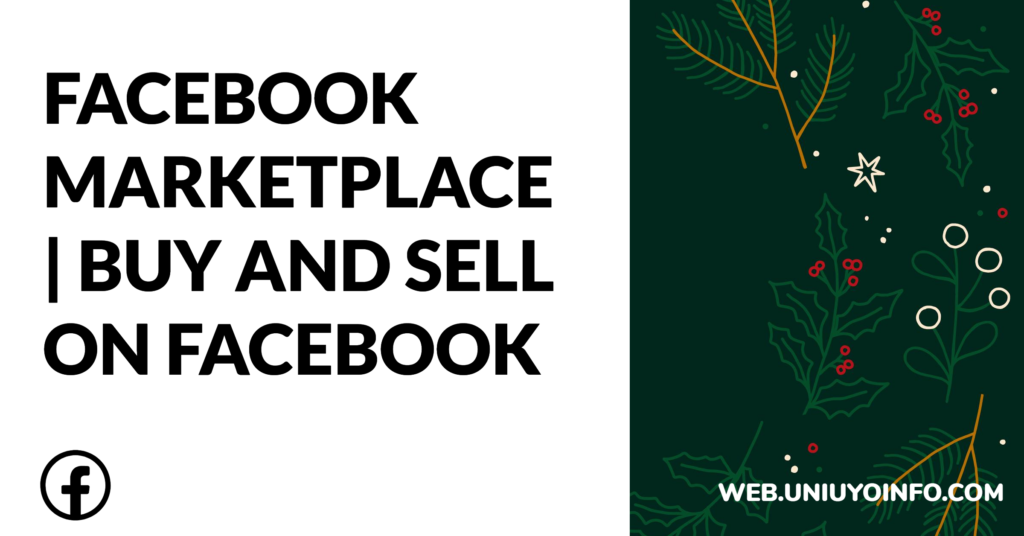 Facebook Marketplace | Buy And Sell On Facebook Marketplace ☕️